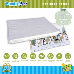 Bumble Bee Latex Infant Pillow with Pillowcase (M)