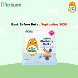 *Clearance Sale* Little Bellies Baby Puffs 12g - Blueberry - Free 1 Pc