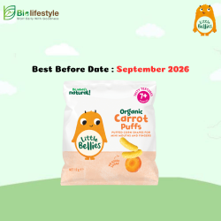 *Clearance Sale* Little Bellies Baby Puffs 12g - Carrot - Free 1 Pc