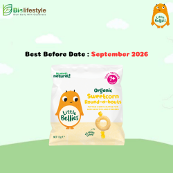 *Clearance Sale* Little Bellies Round A Bouts 12g - Sweet Corn - Free 1 pc