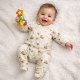 Little Star Bamboo Sleepsuit Zip With Hand &amp; Foot Coverings LSB55200,_232011
