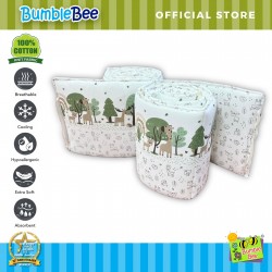 Bumble Bee 2pc Cot Bumper (Knit Fabric)
