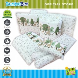 Bumble Bee Baby Bedding Set - 7pc Crib Set (Knit Fabric)