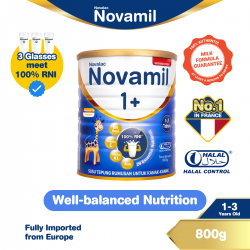 Novamil 1+ for Balanced Nutrition (1-3 Years) (800g)