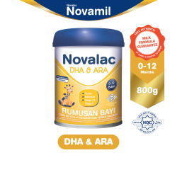 Novalac DHA & ARA 800g (0-12 Months)