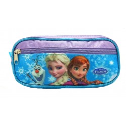 Disney Frozen Sparkling Blue Square Pencil Bag