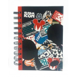Disney Retro Mickey A6 150'S Spot UV Notebook (B)