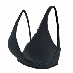 Lunavie Black Rose Nursing Sleep Bra