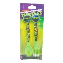 Ninja Turtles PP Spoon & Fork Set