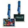 Transformers Prime Balck 2 Fold Wallet With Strap