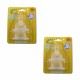 Bumble Bee X Cut Wideneck Teat Twin Pack (XL)