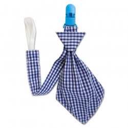 Bumble Bee 1pc Baby Pacifier Clip-Tie (Navy Tie)