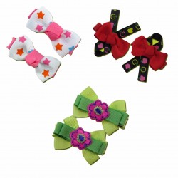 Bumble Bee Elegant Hair Clips (3 packs)  Design 10