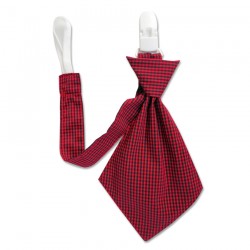 Bumble Bee 1pc Baby Pacifier Clip-Tie (Red Tie)