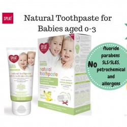 SPLAT Baby Apple-Banana Toothpaste (w/ finger-tip toothbrush) - 40ml