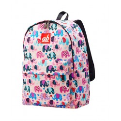 ab New Zealand Pinky Eleph Kids Canvas Backpack