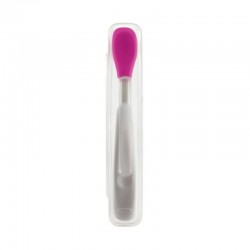 OXO Tot On-the-Go Feeding Spoon with Travel Case (Pink)