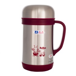 BUBEE A-600 0.6L Vacuum Mug (Red)