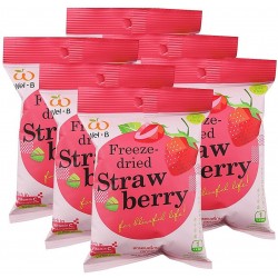 Wel.B Freeze Dried Strawberries Bundle (6 packets)