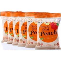Wel.B Freeze Dried Peach Bundle (6 packets)