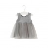 Mamma Palace Kids Tutu Dress / Soft Tulle - Grey