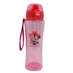 Disney Minnie Mouse Flower 650Ml Pc Bottle * Bpa Free