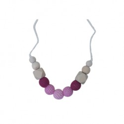 Yomommies Princess Poppy Wood Nursing Necklace