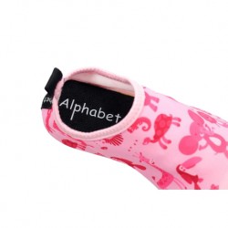 Alphabet Junior (Perfect Shoes for Baby/Toddler/Kid Pink Animal)