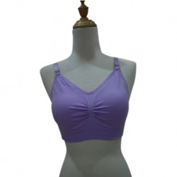 Tiara series Seamless Wireless Full Cup Nursing / Maternity  Bra (Purple)