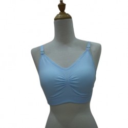 Mamma Palace Tiara series Seamless Wireless Full Cup Nursing / Maternity  Bra (Sky Blue)