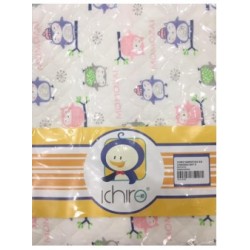 Ichiro Waterproof Changing Mat S (Pink Owl)