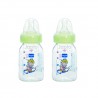 Japlo Round Feeding Bottle 120ml (Twin Pack)