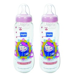 Japlo Streamlined Feeding Bottle 250ml  (Twin Packs)