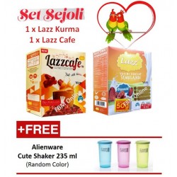 Lazz Susu Kambing Set Sejoli - with Free Shaker