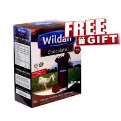 Wildan Goat's Milk (Chocolate) 500g - Free Gift 