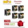 Habib Susu Kambing Extra Coklat (5boxes with Free Gift)