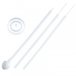 Kuku Duckbill KU5312 Bottle Straw And Cleaning Stick Set For Wide Neck Bottle
