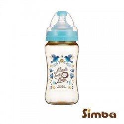 Simba Dorothy Wonderland PPSU Feeding Bottle - Wide Neck 270ml (Blue)