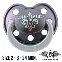 Silicone Pacifiers Ortho - ZEBRA (Black/Black)