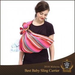 Mamaway Rainbow Crayon ​Baby Ring Sling