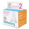 Lifefactory Nipples 2 pack (Stage 2)