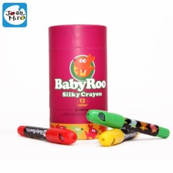 Joan Miro Babyroo Silky Washable Crayon (12ct)