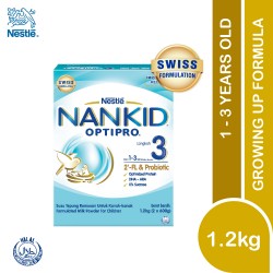 NANKID OPTIPRO 3 with 2'-FL (1-3 Years Above) 1.2kg (Expiry Date 31/12/2024)