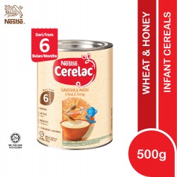 Nestle Cerelac Infant Cereals Wheat Honey 500G (6 Months+)