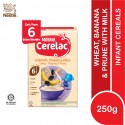 Nestle Cerelac Wheat, Banana & Prune 6M+ (250G)