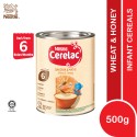 (SET 3 UNIT) CERELAC Infant Cereals Wheat & Honey 500g 