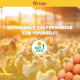 QL Day 1 Egg (OMEGA) - M/L (20pcs/30pcs/40pcs) Fresh Egg Farm Fresh Egg Telur Segar 