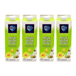 [Chilled] DiamondPure Milk with Kiwi 1L (4 Packets)