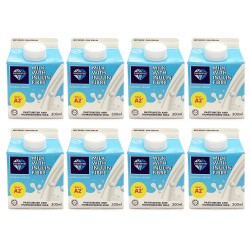 [Chilled] DiamondPure Milk with Inulin Fibre 300ml (8 Packets)