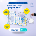 (630 Pieces) Pikalula Nappy Bags Odour Neutralising Scented Biodegradable Disposable Baby Diaper Bags